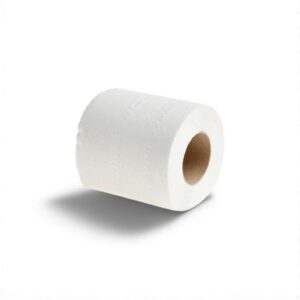 Standard Toilet Roll 2 Ply White 200 Sheets 36 Rolls - Image 1