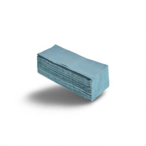 Interleaf Hand Towels 1 Ply Blue 1 x 5000 - Image 1