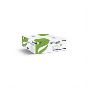 LUCART 861266 White 1 Recycled Continuous Roll Towel - Image 1