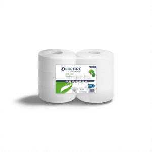 LUCART 812377 White 2 Ply Recycled Maxi Jumbo - Image 1