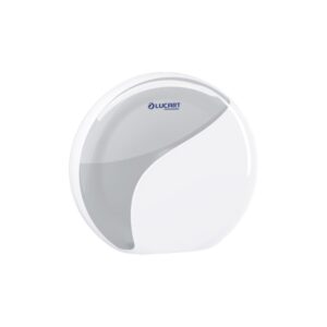 LUCART - Mini Jumbo Toilet Roll Dispenser - White - Image 1